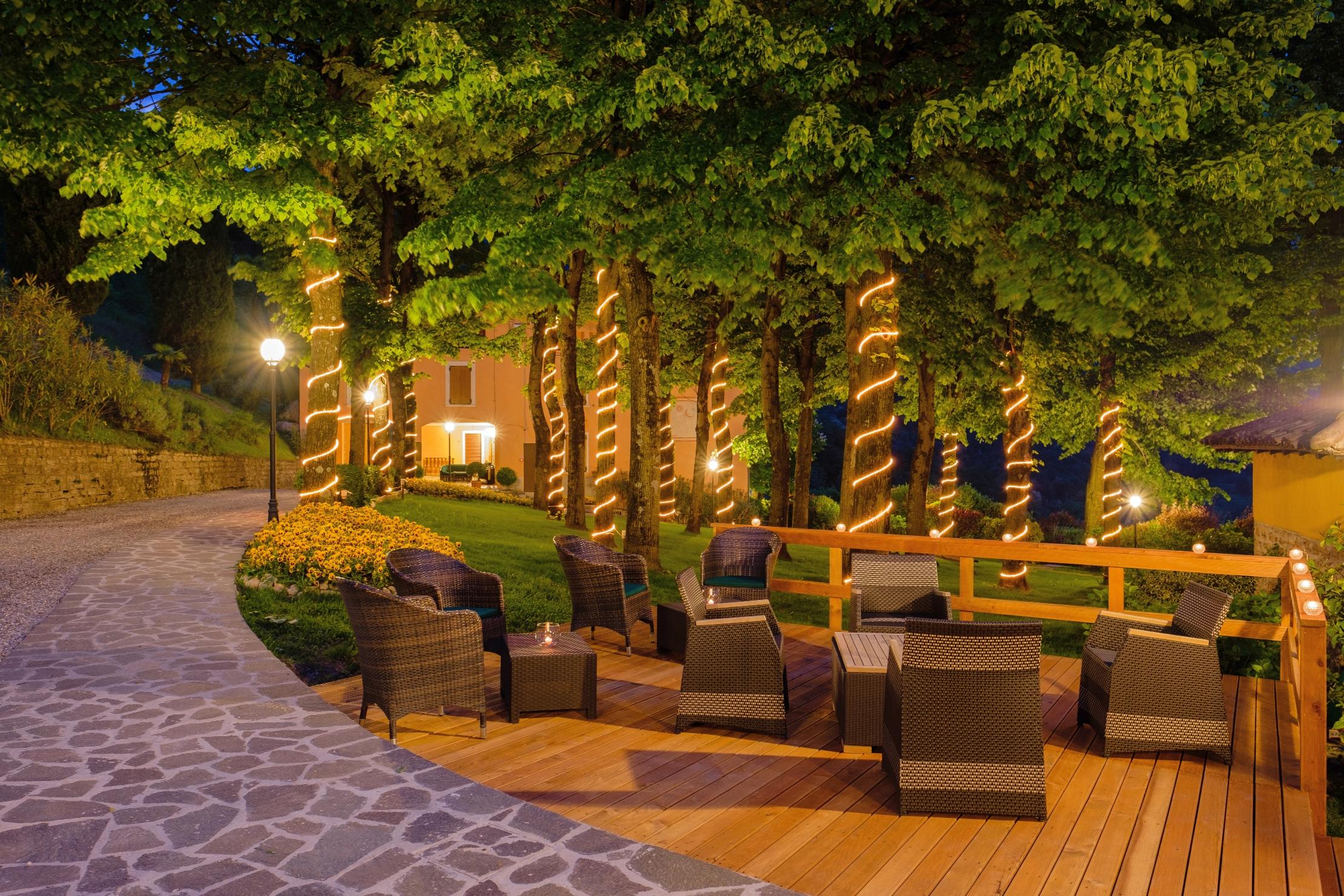 Villa Sostaga Boutique Hotel การ์ญาโน ภายนอก รูปภาพ